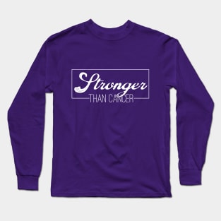 Stronger (white text) Long Sleeve T-Shirt